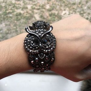 Chunky Owl Bangle (so shiny!)